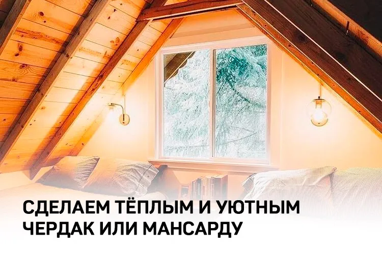Утепление мансарды
