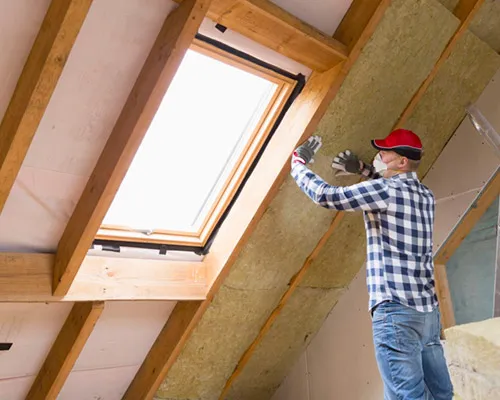 Установка мансардного окна