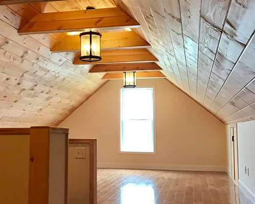 Отделка чердака, мансарды